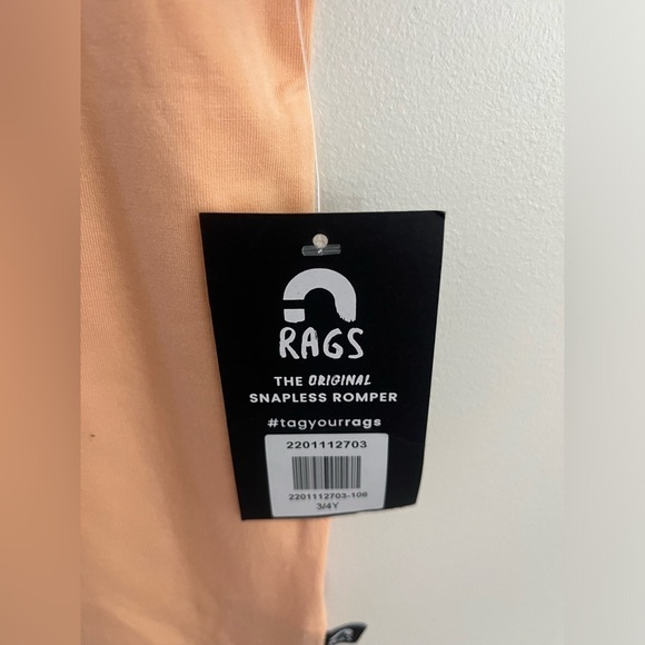 Rags to Raches Party Bear Rags Romper - Picture 7 of 9